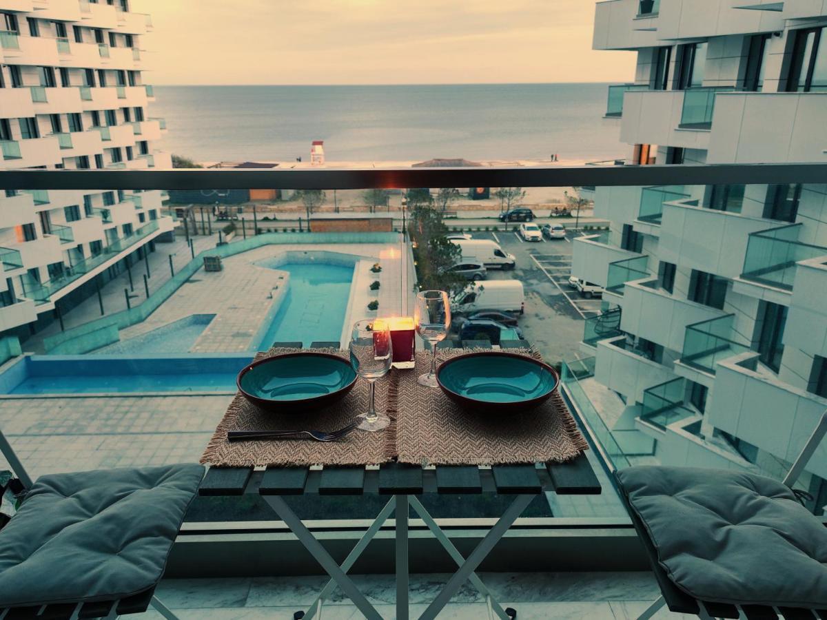 Studio Cornelia Seaview Spa&Pool In Infinity Beach Resort Mamaia Dış mekan fotoğraf